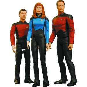   Beverly & Wesley Crusher Action Figures Case of 8 Toys & Games