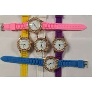   Band/Rubber Band Fashion Watch, Lot of 5 Watches: Everything Else