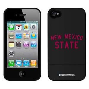  NMSU New Mexico State on AT&T iPhone 4 Case by Coveroo 