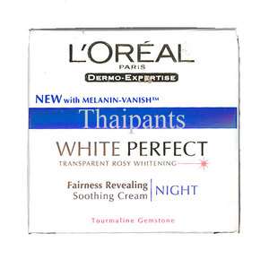 Loreal White Perfect Re lighting Whitening Cream Night  