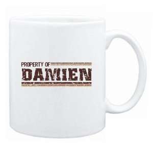  New  Property Of Damien Retro  Mug Name