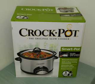   Stainless Steel 5 Qt. Programmable Slow Cooker SCRP500 SP NEW IN BOX