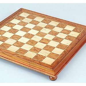  20 Burl Wood Chess Board Toys & Games
