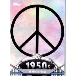   Card #64 The Peace Symbol   ENCASED Trading Card Sports Collectibles