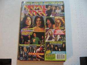 METAL EDGE MAGAZINE Nov 1995 Ozzy Osbourne PANTERA Kiss  
