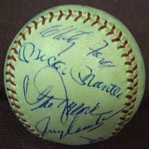  1950s Hall of Famers & Stars Autographed Baseball 