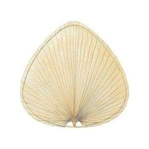 Fanimation PMP2AB, 18 Wide Oval Natural Palm(3 Mounted Blades & Hub 