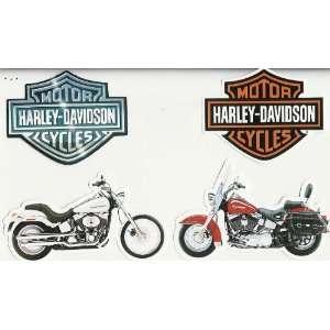 Harley Davidson Motorcycle Cut Outs Stickers  Toys & Games   