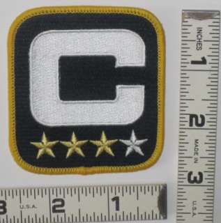 CHICAGO BEARS NFL CAPTAIN C JERSEY PATCH 3RD YEAR  