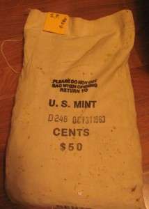 MINT SEALED bag of 1983 D Lincoln Cents VERY RARE  