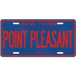 NEW  KISS ME , I AM FROM POINT PLEASANT  PENNSYLVANIALICENSE PLATE 