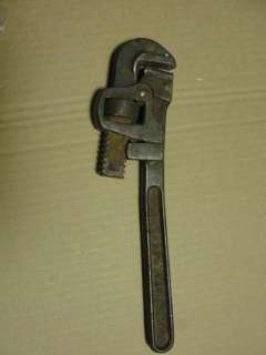 TRIMONT PIPE WRENCH,STEAM FITTING,TREMO,MARK 10 ANTIQUE  