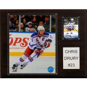  NHL Chris Drury New York Rangers Player Plaque