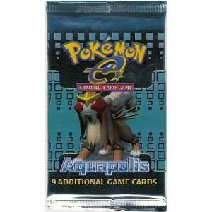    Pokemon Card Game   Aquapolis Booster Pack   9C Toys & Games