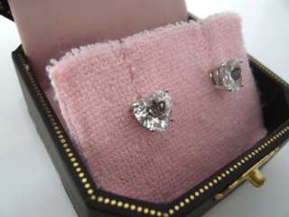 Auth Juicy Couture Princess Heart Crown Stud Earrings Studs $42  