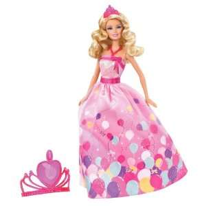 Barbie Birthday Princess Doll Gift Set  Toys & Games  