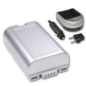 Battery & Charger Combo For Panasonic Camcorder CGR D08  