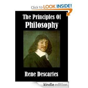 The Principles of Philosophy Rene Descartes  Kindle Store