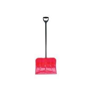   TRIDENT SNOW SHOVEL, Color: RED (Catalog Category: Tools:SNOW TOOLS