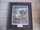 Framed Countryside Cardinals by Sam Timm LE Signed