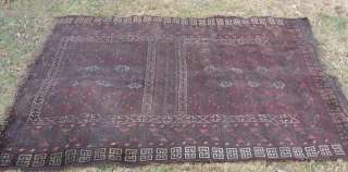Antique PERSIAN RUG Old 4x6 Old Old Old  