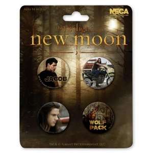 The Twilight Saga New Moon   Merchandise (4 Piece Button Set   Jacob 