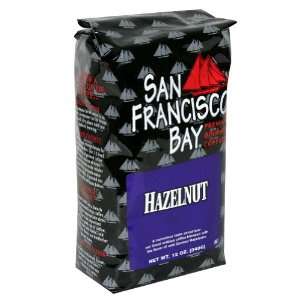  San Francisco Bay, Coffee Hazelnut, 12 OZ (Pack of 6 