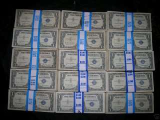 100) 1935 & 1957 Silver Certificates Nice Collection  