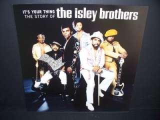 THE ISLEY BROTHERS PROMO ALBUM POSTER FLAT VERY RARE  