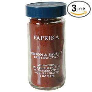 Morton & Basset Paprika, 2 Ounce (Pack Grocery & Gourmet Food