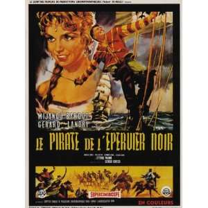  The Pirate of the Black Hawk Movie Poster (11 x 17 Inches 