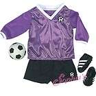 SOCCER Outfit + BALL for American Girl & 18 dolls