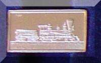 ingot from the Franklin Mint International Locomotive Sterling Silver 
