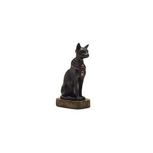  Egyptian Bastet Cat Small Cold cast Figurine / Statue, 3 1 