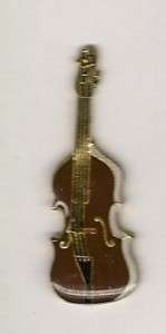 Vintage Cello String Instrument Pin (@@)  