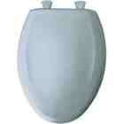 BEMIS Elongated Closed Front Toilet Seat in White