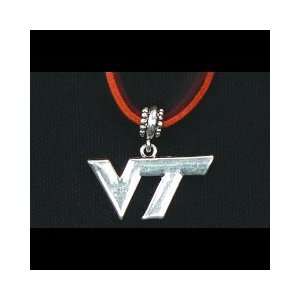  Virginia Tech Double Cord Necklace