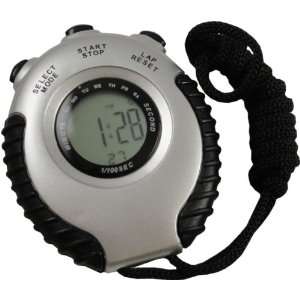  Deluxe LCD Display Stop watch #2 (Silver) 