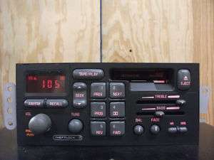 Delco Pontiac factory AM/FM cassette player radio 96 97 98 99 00 01 02 
