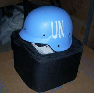 NEW UN United Nations ARMY LIGHTWEIGHT HELMET IIIA KEVLAR  