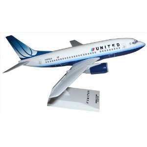 Skymarks United Airlines B737 500 Model Airplane  Toys & Games 