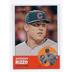   2012 Topps Heritage #260 Anthony Rizzo Chicago Cubs: Sports & Outdoors