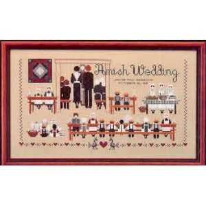  Amish Wedding (cross stitch) (Special Order) Arts, Crafts 