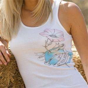    Answer Racing Womens Sketch Tank Top   Large/White Automotive