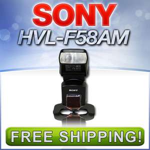 SONY HVL F58AM HVLF58AM FLASH for Alpha SLR Cameras NEW 0027242730250 