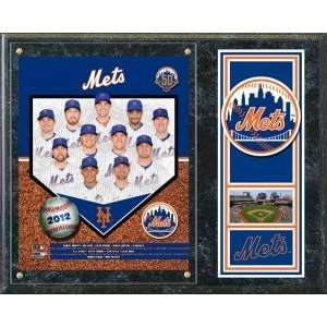  New York Mets 2012 Team Plaque