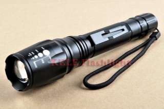 MXDL SA T68 1600LM CREE XM L T6 LED zoomable flashlight 18700 Battery 