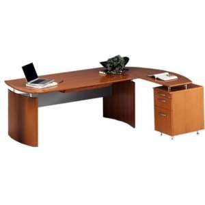   Office Furniture 72inW Napoli Desk with Return