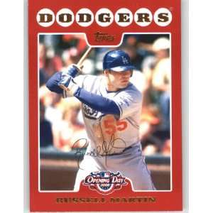  2008 Topps Opening Day #79 Russell Martin   Los Angeles 