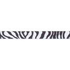 Offray Animal Print GG Ribbon 5/8 9 Feet Black & White